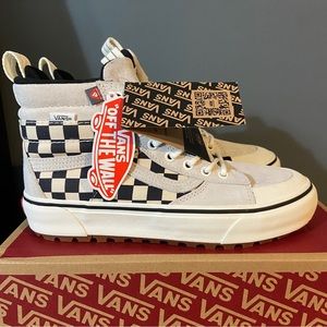 Vans Sk8-Hi Mte-2 - Marshmellow Checkerboard - Women’s 8